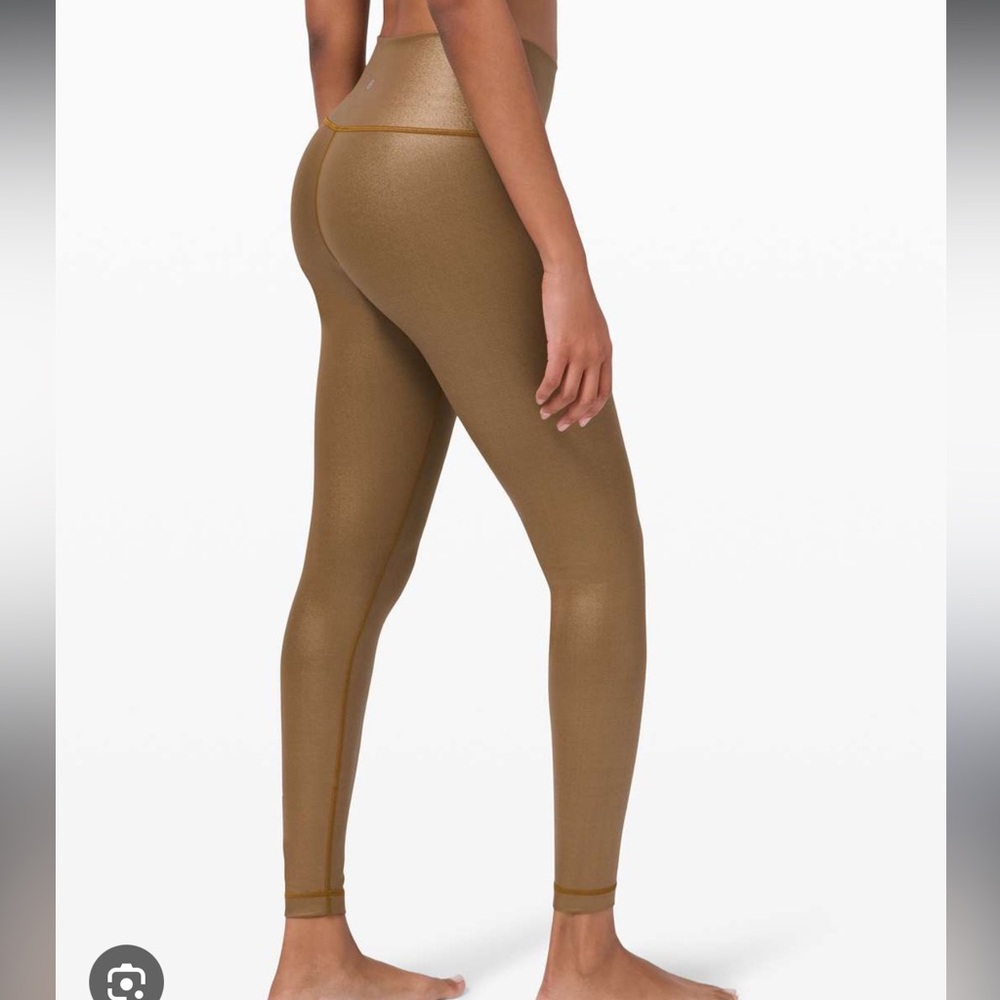 Lululemon Wunder Under High-Rise Foil Special Edition 28” inseam SIZE 4